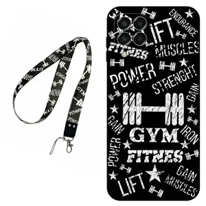Megafone Gym 0010 Cover For Samsung Galaxy M33 5G Mobile Neckband 