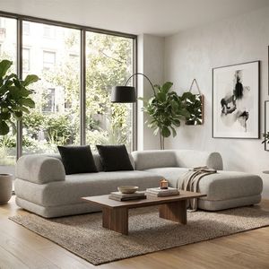 مبل ال راحتی 6 نفره شاهان دکور مدل النیو کد 01