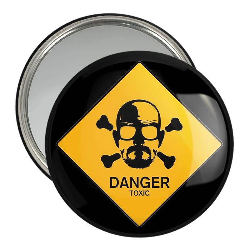 آینه جیبی خندالو مدل سریال بریکینگ بد Breaking Bad  کد 13283