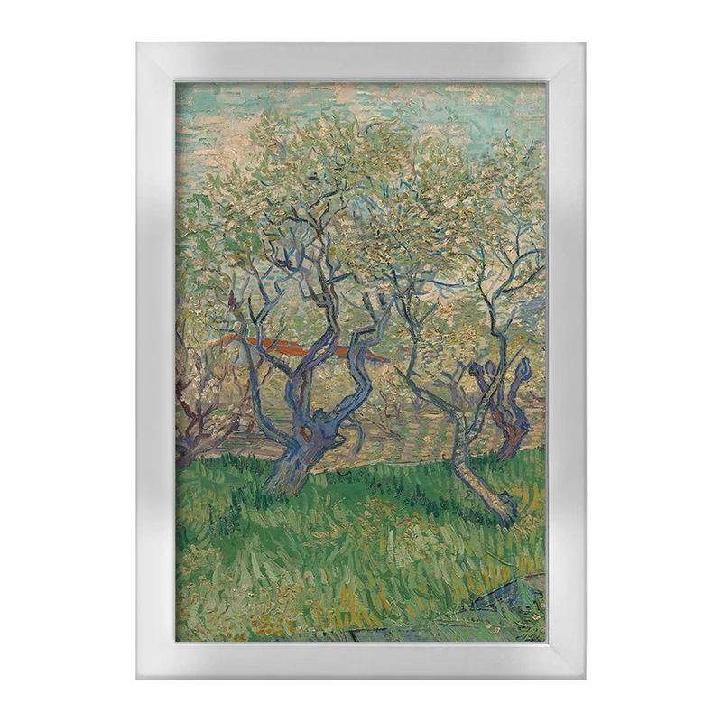 تابلو خندالو طرح باغ های در حال شکوفه دادن ونسان ونگوگ (Van Gogh) کد 36793