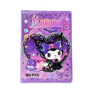 بسته لوازم تحریر مدل کرومی و دوستان کد 71 بسته 24 عددی