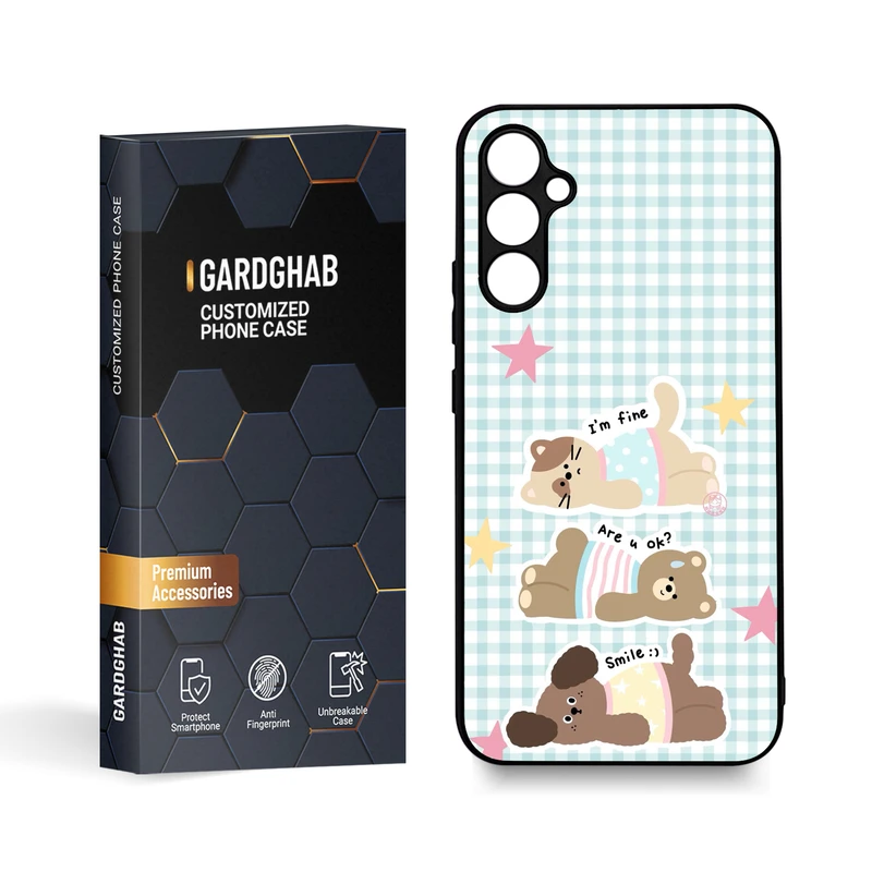 کاور گارد قاب مدل دورژله ای فانتزی مناسب برای گوشی موبایل سامسونگ Galaxy A34