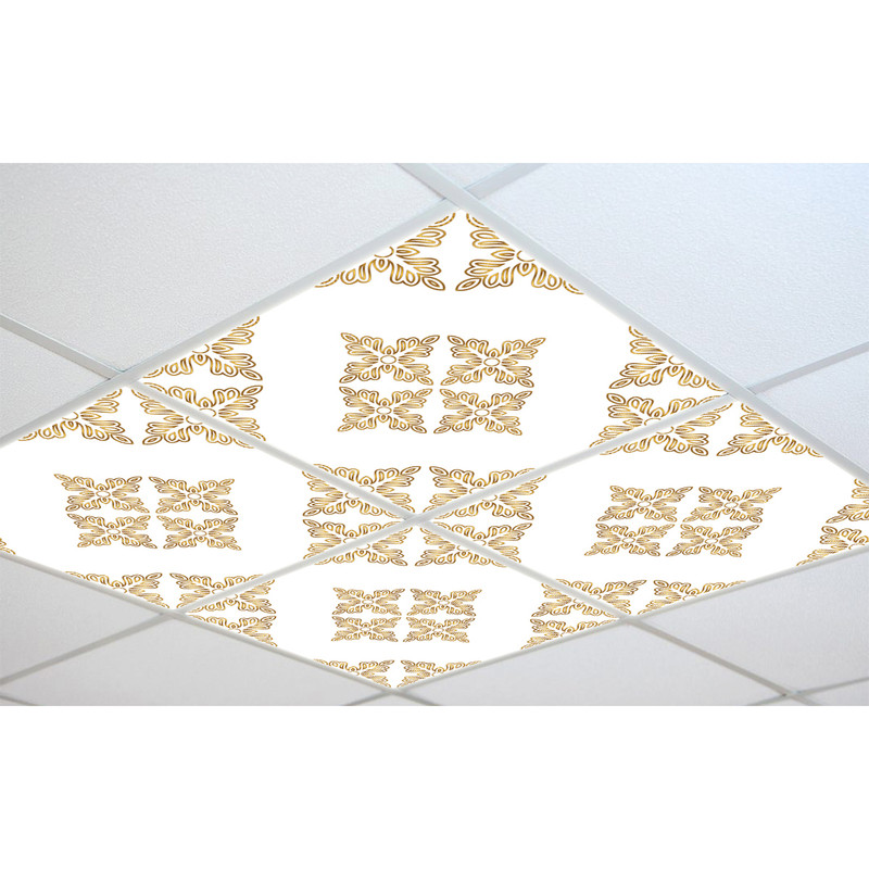 تایل سقفی آسمان مجازی مدل C-12018 سایز 60x60 سانتیمتر
