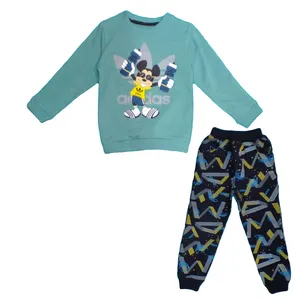 ست سویشرت و شلوار بچگانه طرح میکی موس کد 99-132