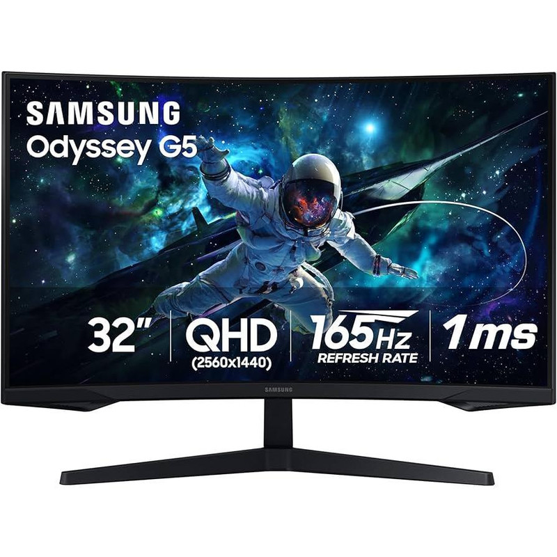 مانیتور مخصوص بازی سامسونگ مدل ODYSSEY G5 سایز 32 اینچ