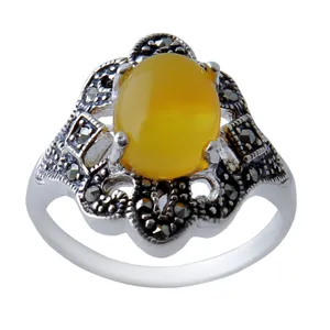 انگشتر نقره زنانه بازرگانی میلادی کد AW_307