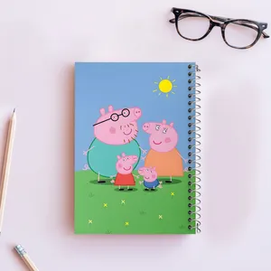 دفتر نقاشی 50 برگ خندالو مدل خانواده پپا پیگ انیمیشن پپا پیگ Peppa pig کد 22070