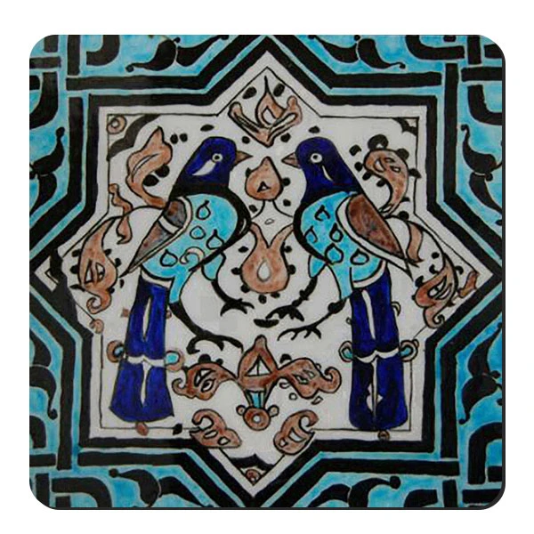  زیر لیوانی طرح کاشیکاری سنتی کد nzl169