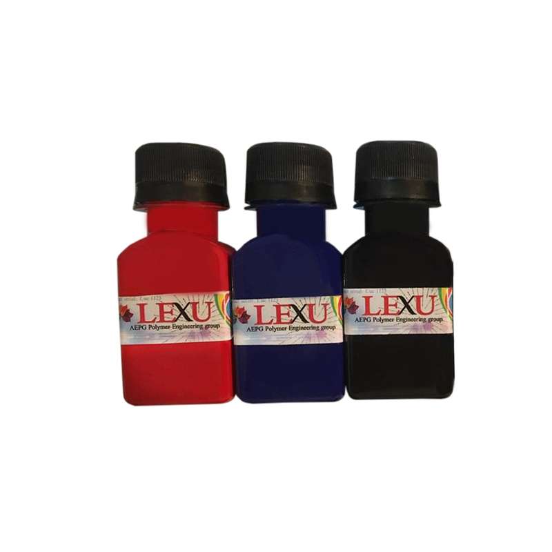رنگ آکرلیک لکسوو مدل Tradition c حجم 60  میلی لیتر مجموعه 3 عددی