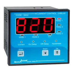 کنترل آمپر شیوا امواج مدل CA3R-1000A کد 20D2 بسته هشت عددی