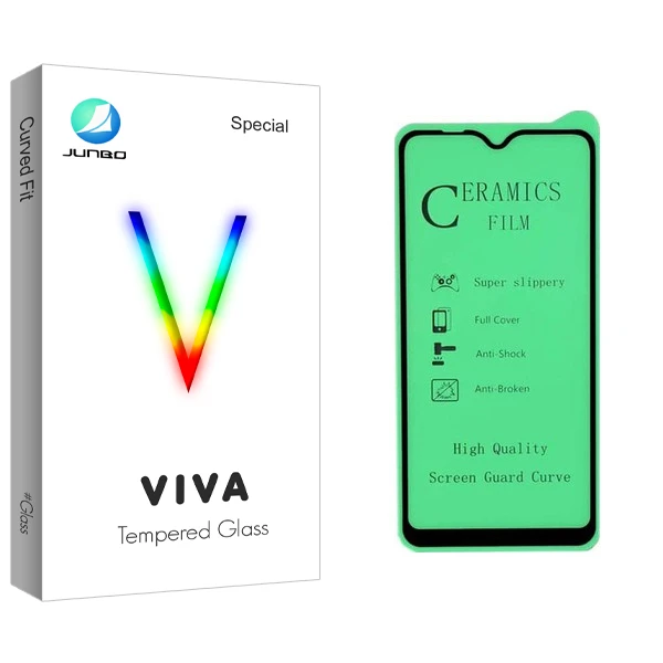 محافظ صفحه نمایش سرامیکی جانبو مدل Viva Glass مناسب برای گوشی موبایل سامسونگ Galaxy A31