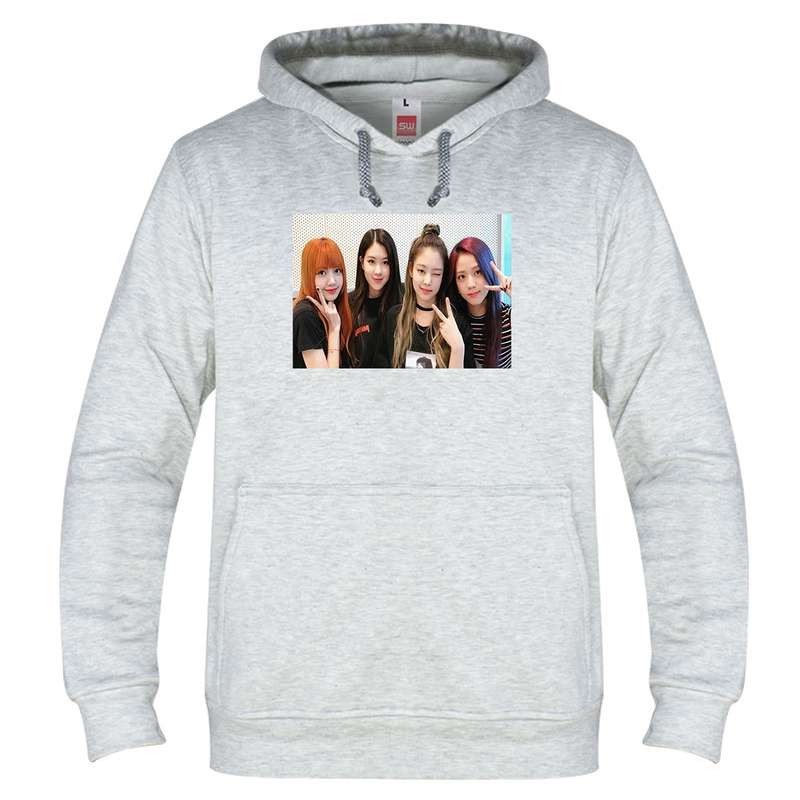 هودی زنانه طرح بلک پینک کد 80