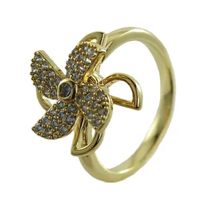 انگشتر زنانه مدل چرخان کد AAE-68