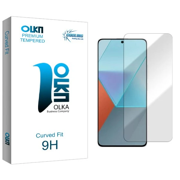 محافظ صفحه نمایش کولینگ مدل Olka مناسب برای گوشی موبایل شیائومی Redmi note 13R Pro