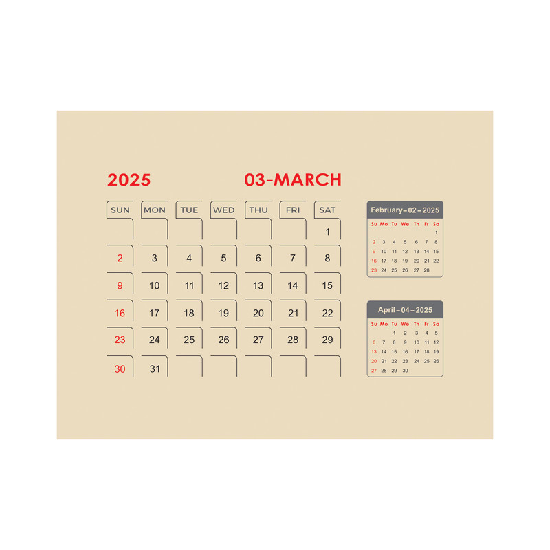 تقویم رومیزی سال 1404 پدیده نقش مدل flower craft کد 1430