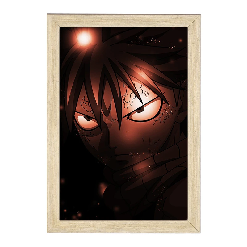 تابلو خندالو مدل ناتسو انیمه فری تیل Fairy Tail  کد 16465