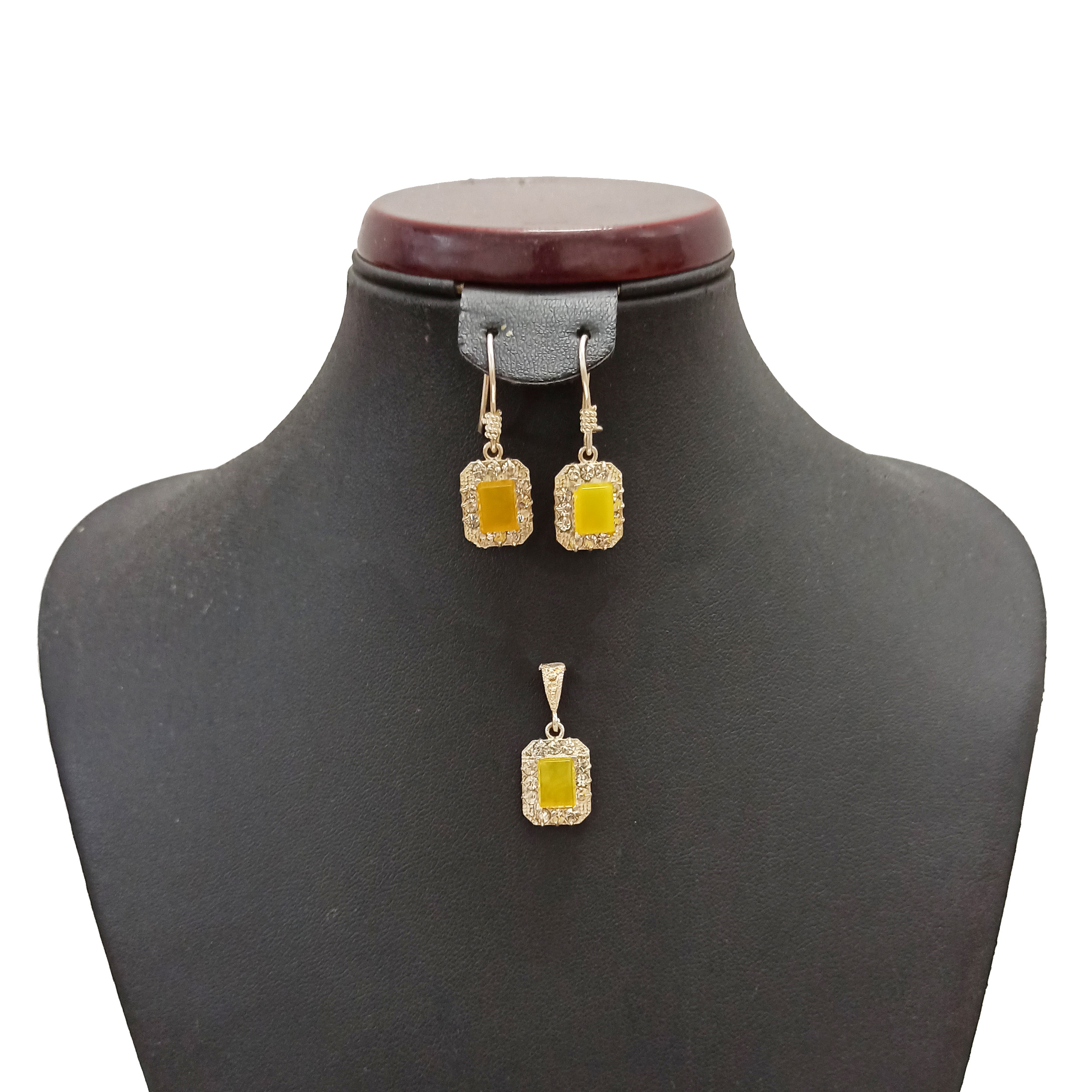 نیم ست نقره زنانه سلین کالا مدل شرف الشمس کد ce-shams5