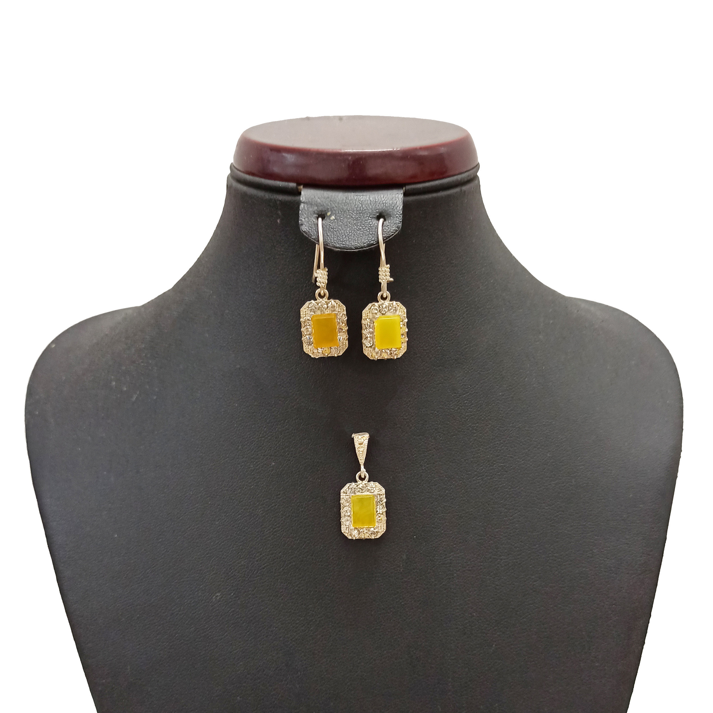 نیم ست نقره زنانه سلین کالا مدل شرف الشمس کد ce-shams5