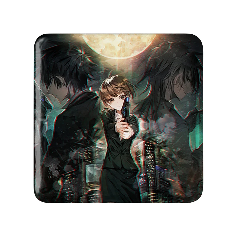 مگنت خندالو طرح آکانه و کوگامی انیمه روان گذر مدل مربعی کد 33738