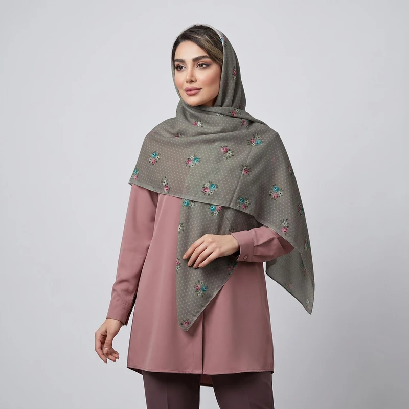 روسری زنانه مدل نخی کد D140113