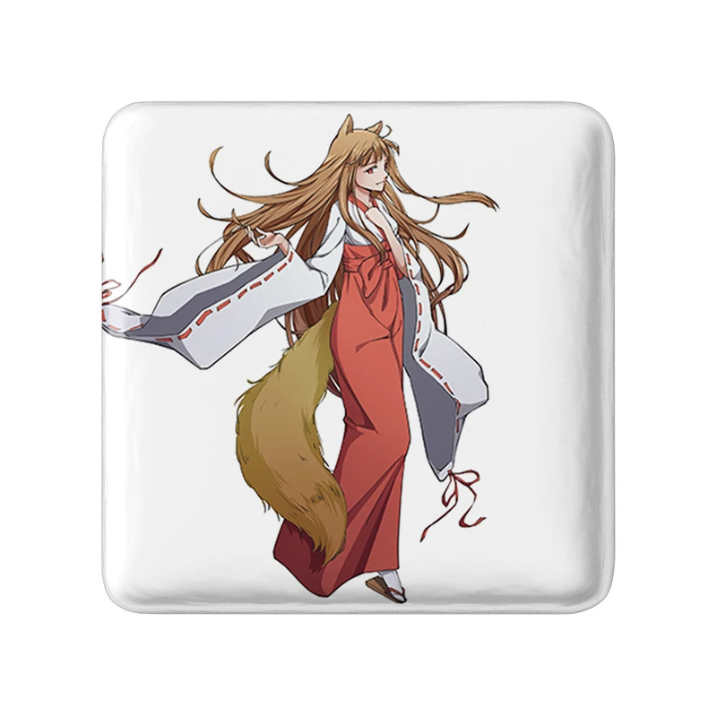 پیکسل خندالو طرح هولو انیمه ادویه و گرگ مدل مربعی کد 36135