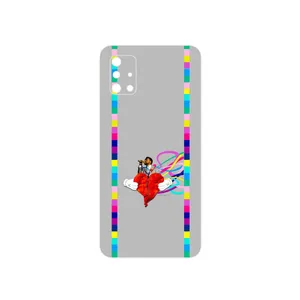 MAHOOT Collage of Heartbreak Cover Sticker for Samsung Galaxy A51