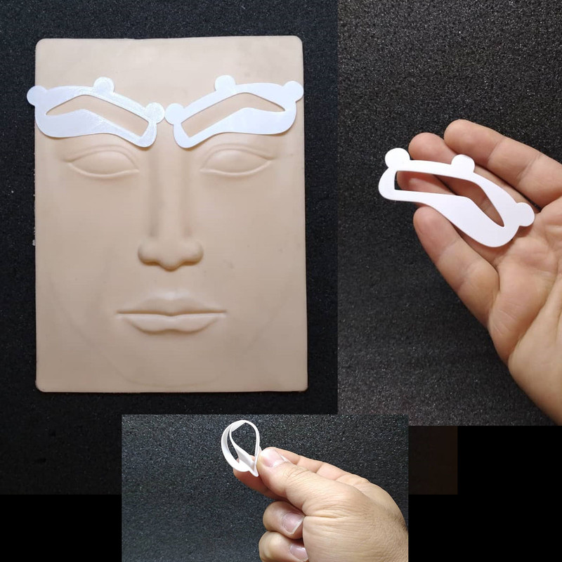 شابلون ابرو مدل ژله ای کد A19