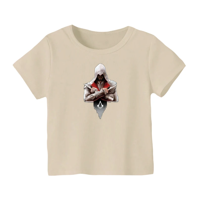 تی شرت آستین کوتاه بچگانه مدل اساسینز کرید کد ۴