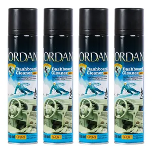 اسپری واکس داشبورد خودرو جردن مدل SK05I حجم 300 میلی لیتر بسته 4 عددی