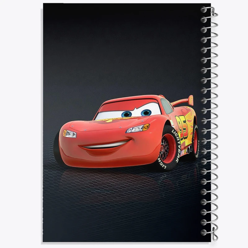 دفتر مشق 50 برگ خندالو طرح ماشین ها (Cars) کد 36554