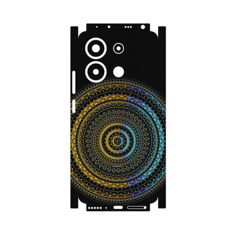 برچسب پوششی ماهوت مدل Mandala Design 2-FullSkin مناسب برای گوشی موبایل شیائومی Redmi Note 13 4G