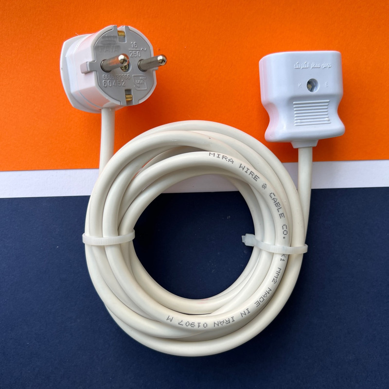 سیم سیار میرا مدل قفل‌دار طول 5 متر