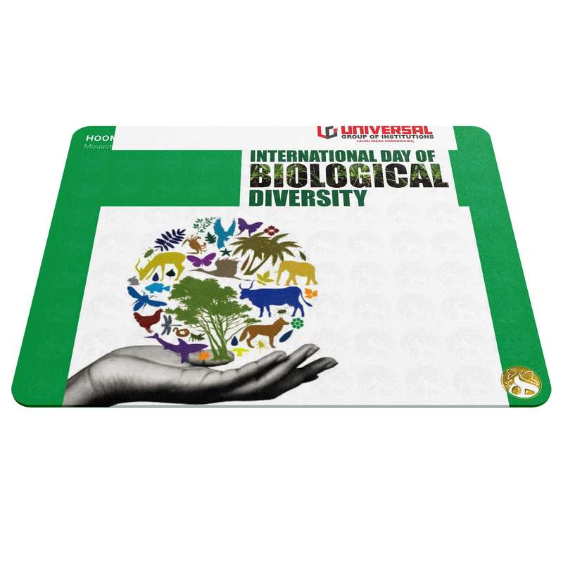 ماوس پد هومرو مدل A5346 طرح زیست شناسی