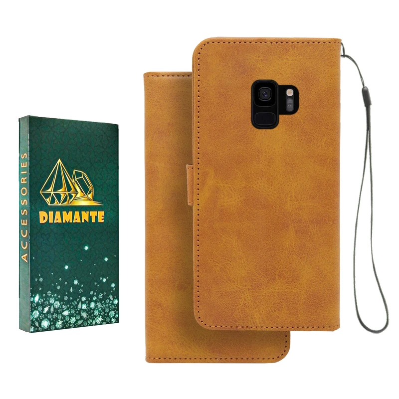 کیف کلاسوری دیامانته مدل Mortand Gn مناسب برای گوشی موبایل سامسونگ Galaxy S9