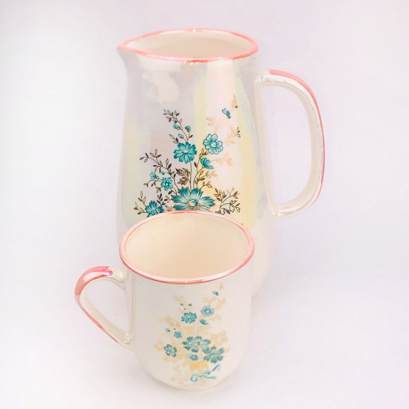 ست 7 تکه پارچ و لیوان مدل لاستر