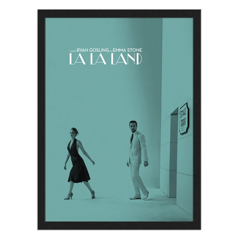 تابلو رادا گالری مدل پوستر فیلم لا لا لند La La Land 01