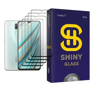 Atouchbo Shiny Glass MIX004 Screen Protector For Oppo A9x Pack Of 4