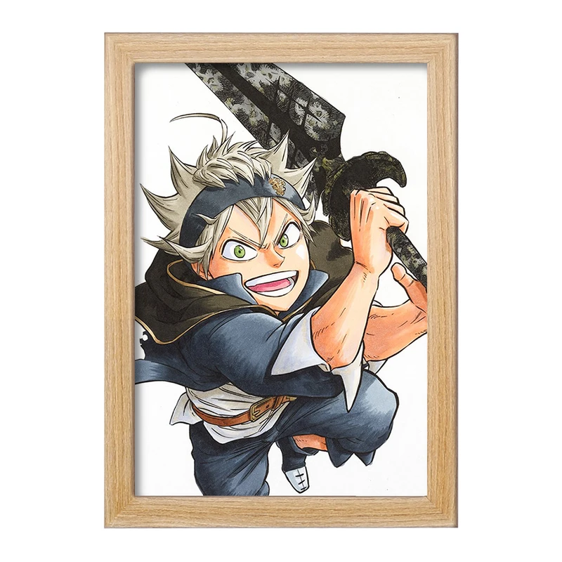 تابلو خندالو مدل آستا انیمه بلک کلاور Black Clover   کد 11725