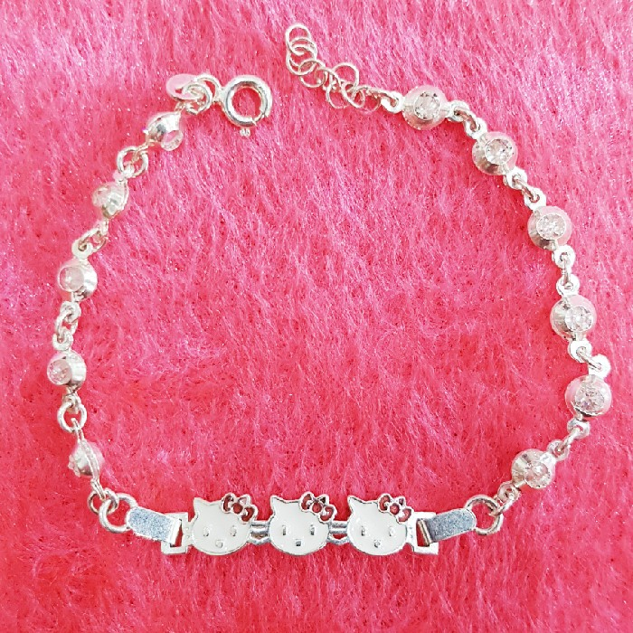 دستبند نقره زنانه کد PK880