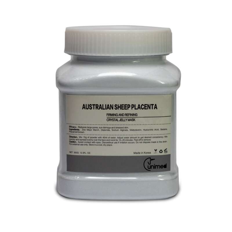 ماسک صورت یونی مد مدل Australian sheep placenta وزن 350 گرم