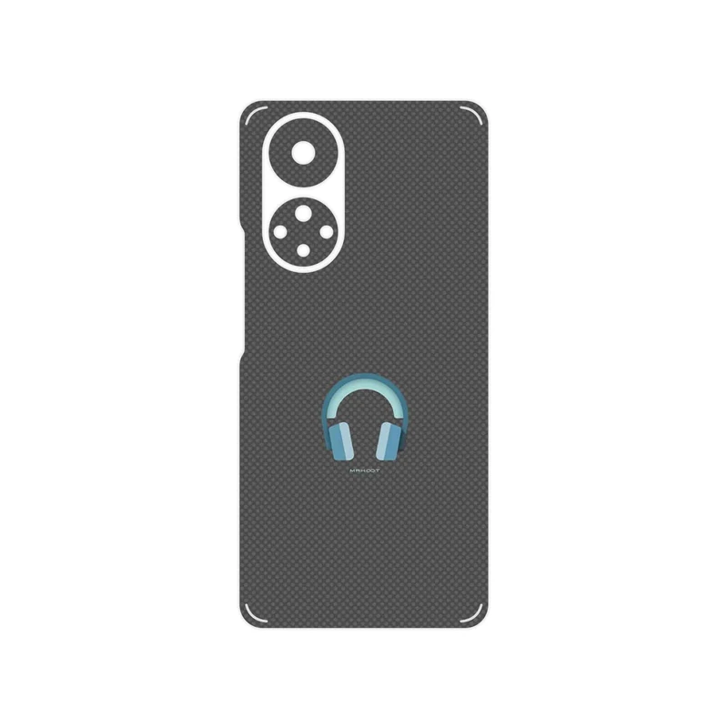 برچسب پوششی ماهوت مدل Minimal Headphone Icon مناسب برای گوشی موبایل آنر 50