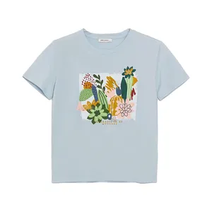 تی شرت آستین کوتاه زنانه ال سی وایکیکی مدل S3EA07Z8