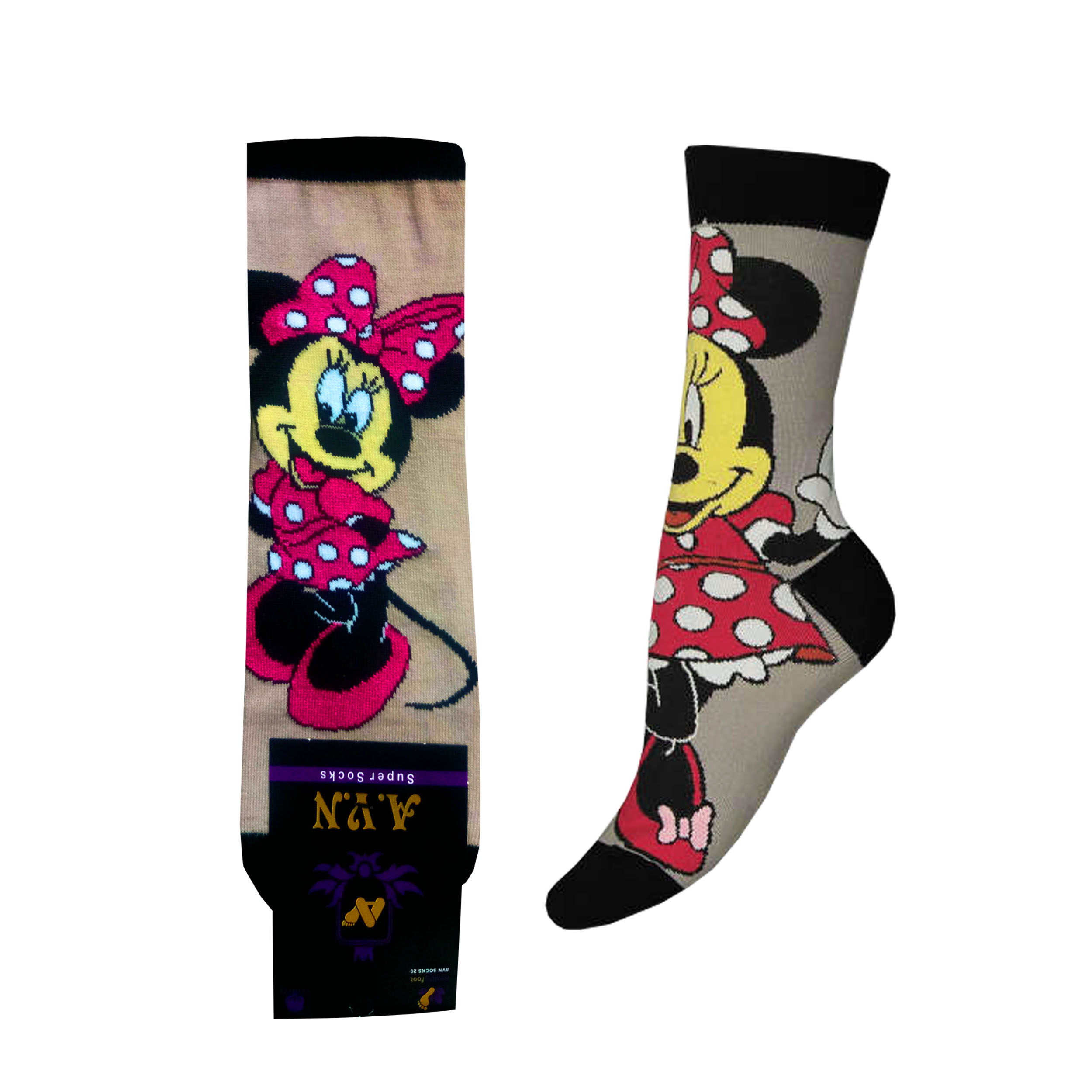 جوراب مدل a.v.n