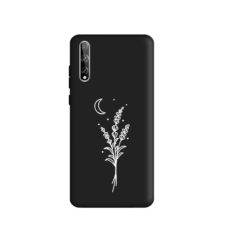 کاور قاب گارد طرح گل و ماه کد s9300 مناسب برای گوشی موبایل هوآوی Y8P 2020
