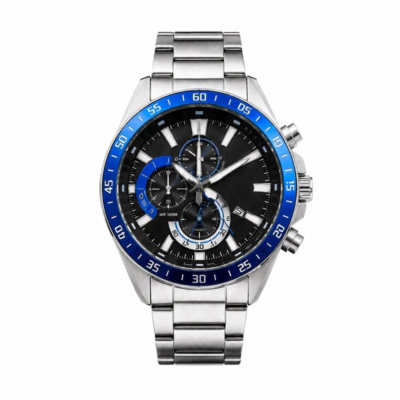 ساعت مچی عقربه‌ای مردانه استیل مدل EDIFICE 5
