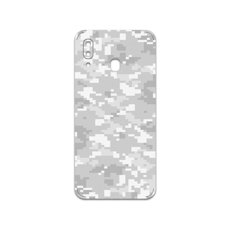 برچسب پوششی ماهوت مدل Army-Snow-Pixel مناسب برای گوشی موبایل سامسونگ Galaxy A30