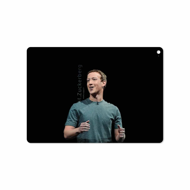 برچسب پوششی ماهوت مدل Mark Zuckerberg مناسب برای تبلت اپل iPad Air 2 2014 A1567