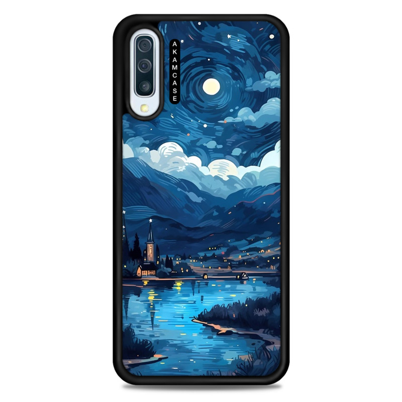 کاور آکام مدل AMC-WSGA50-VANGOGH-6 مناسب برای گوشی موبایل سامسونگ Galaxy A50