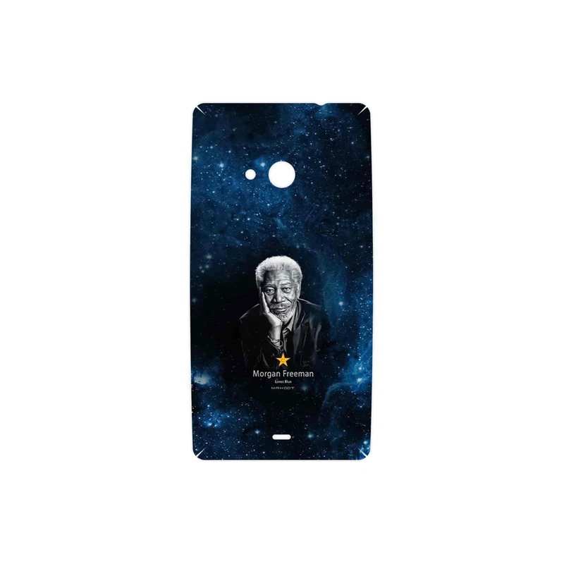 برچسب پوششی ماهوت مدل Morgan Freeman مناسب برای گوشی موبایل مایکروسافت Lumia 535