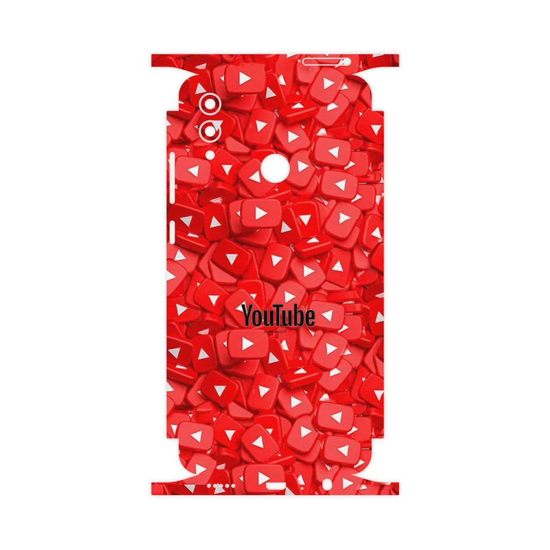 برچسب پوششی ماهوت مدل Youtube-FullSkin مناسب برای گوشی موبایل آنر 10 Lite